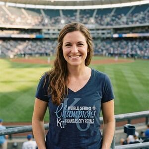 Kansas City Royals 2015 World Series Champions '47 Brand Shirt Women's Medium